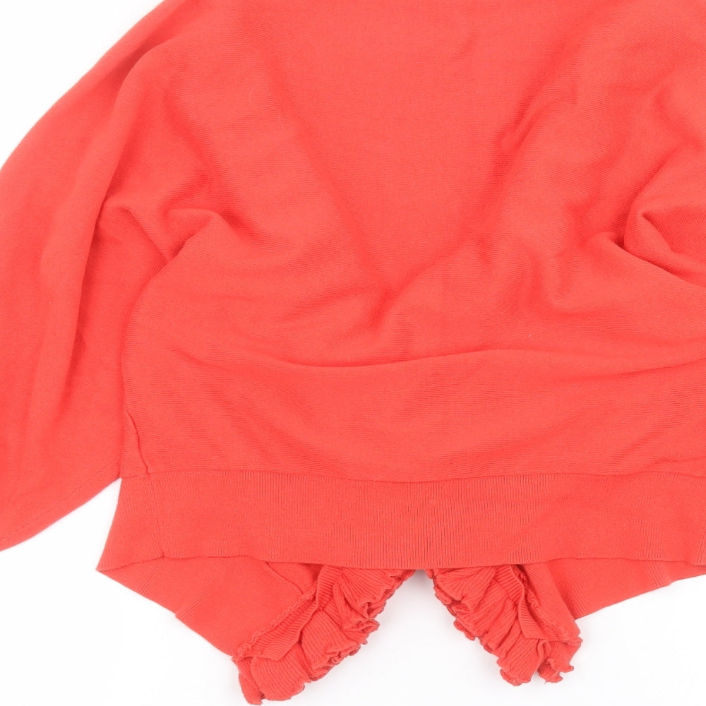 Kenar Womens Orange   Cardigan Jumper Size M