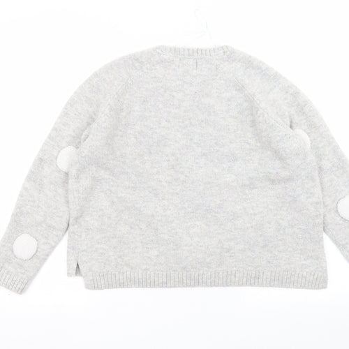 Papaya Womens Grey   Pullover Jumper Size L