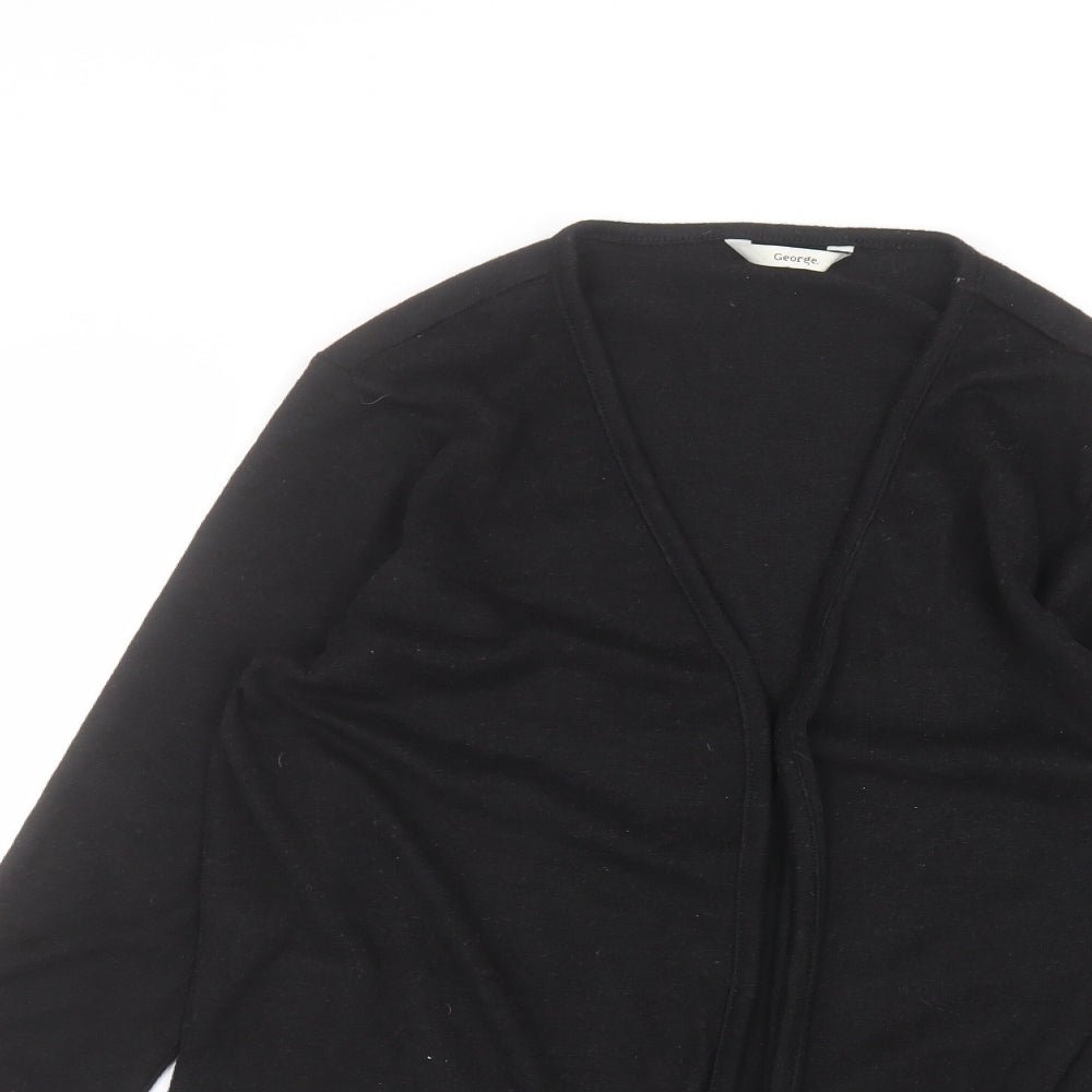 George Womens Black   Cardigan Jumper Size S