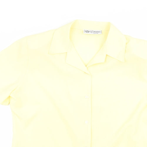 emma collection Womens Yellow   Cardigan Jumper Size 12