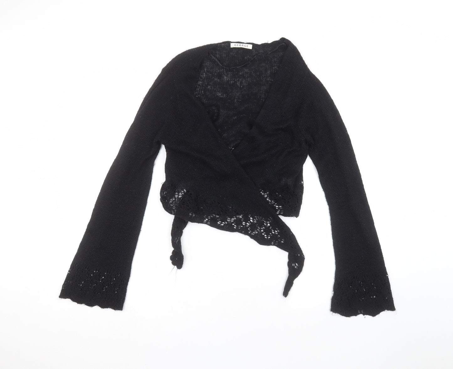 George Womens Blue   Cardigan Jumper Size M