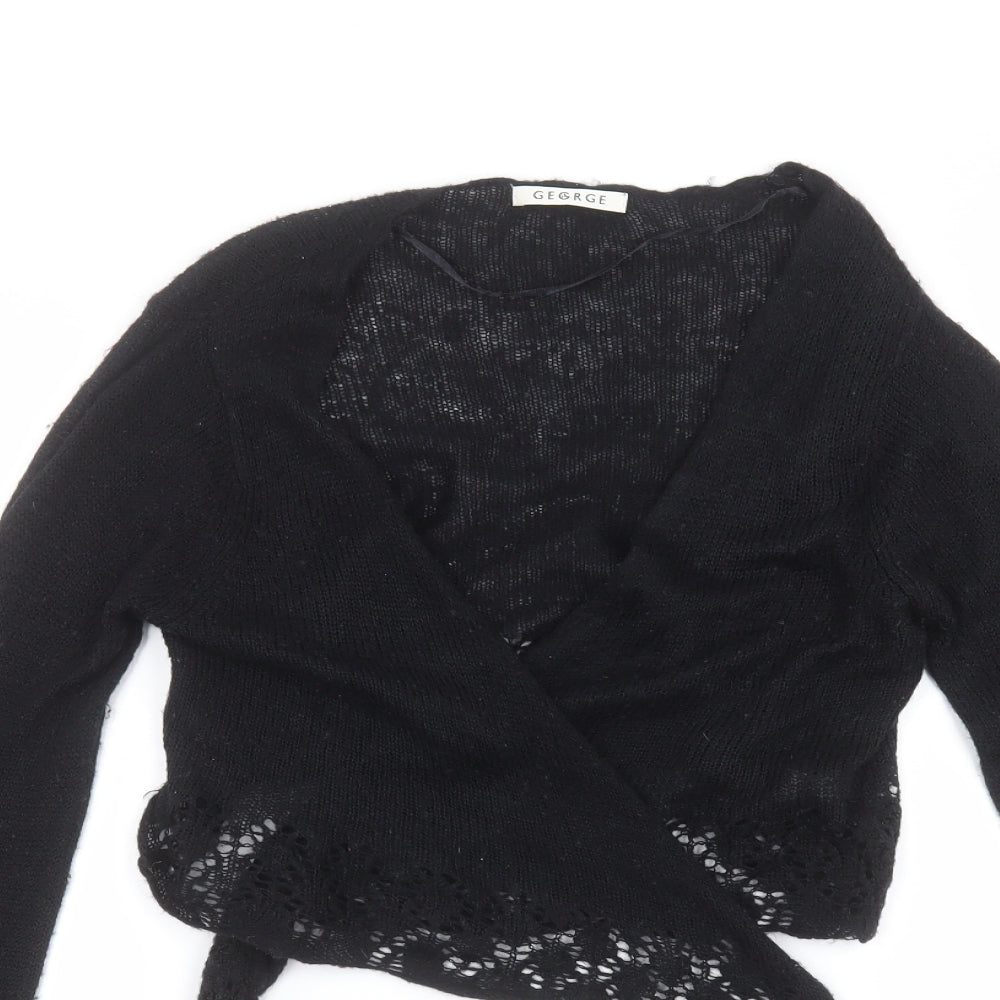 George Womens Blue   Cardigan Jumper Size M