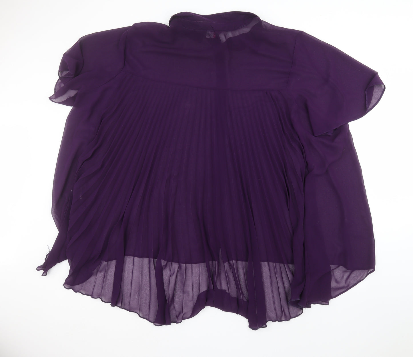 Yours Womens Purple   Basic Button-Up Size 30