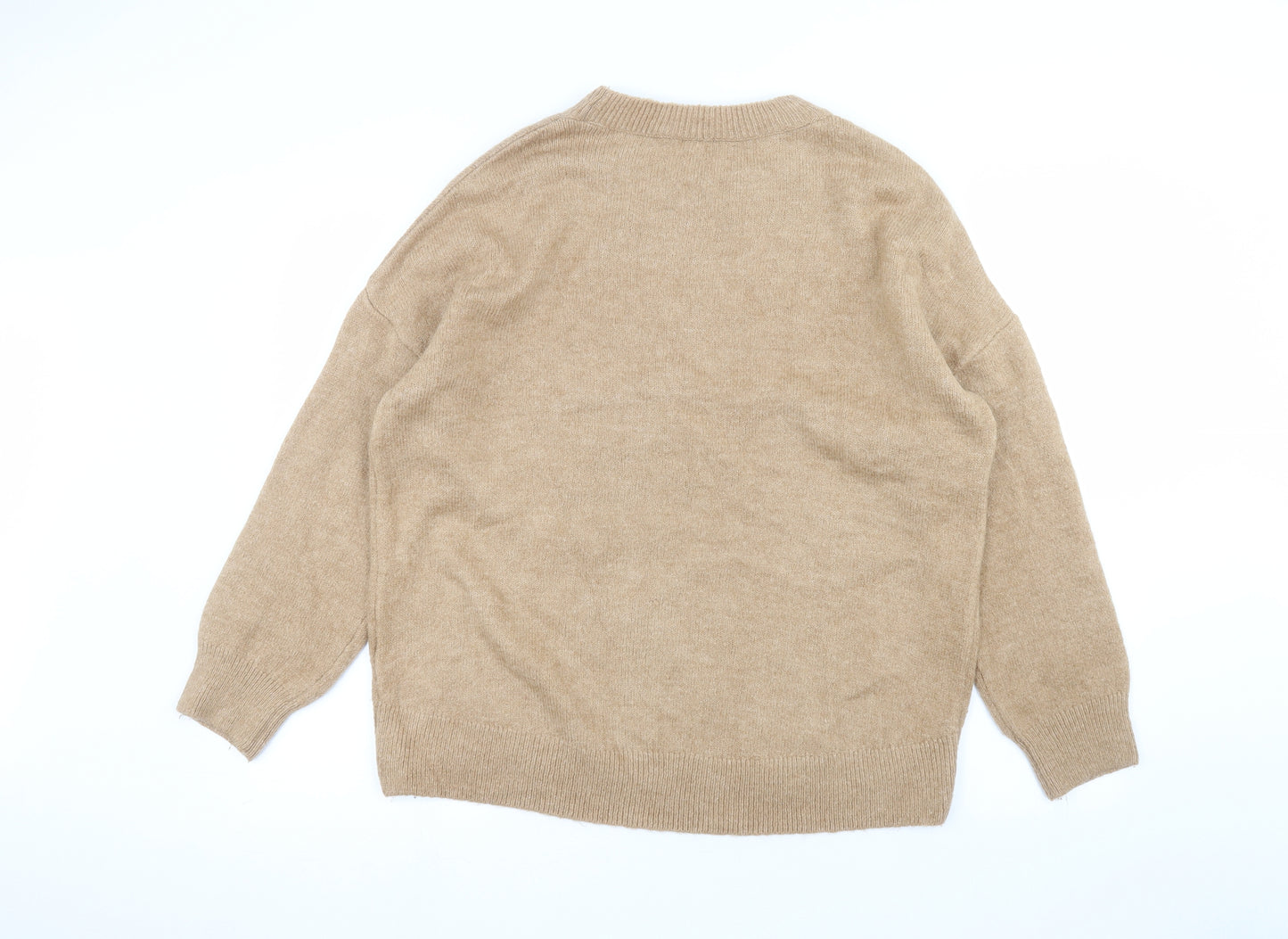 Peacocks Womens Brown   Pullover Jumper Size M