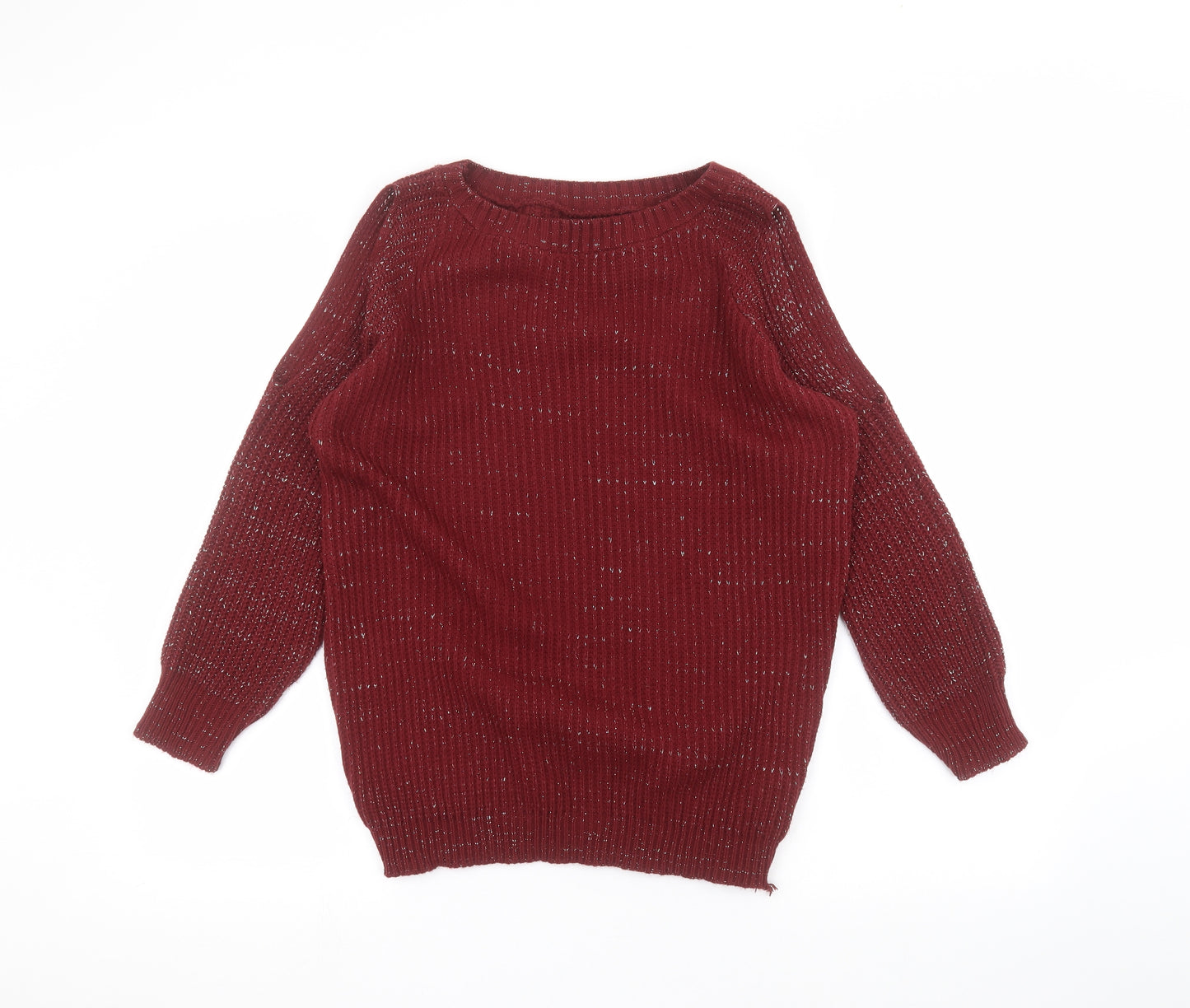 Preworn Womens Red   Pullover Jumper Size 6
