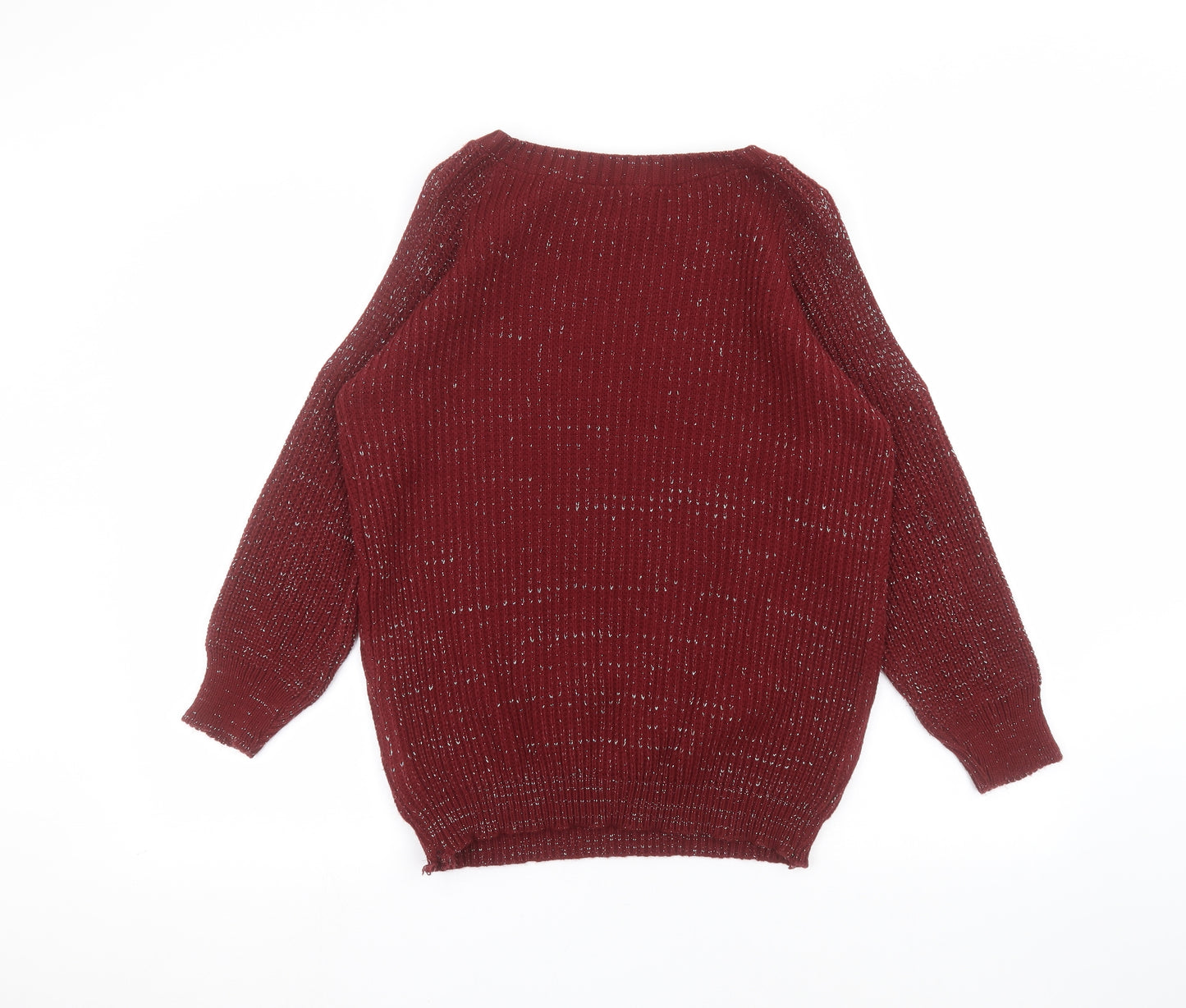 Preworn Womens Red   Pullover Jumper Size 6