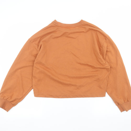 TU Womens Orange   Pullover Jumper Size 14
