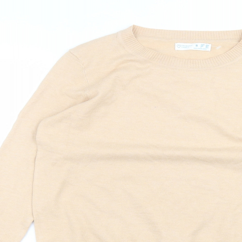 Primark Womens Brown   Basic T-Shirt Size S