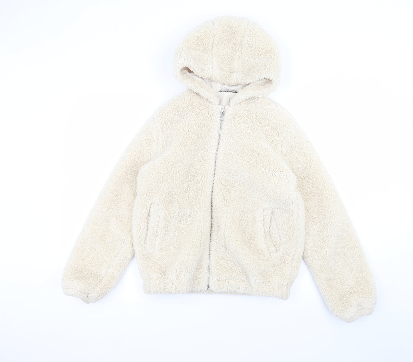 George Girls Beige   Parka Coat Size 11-12 Years