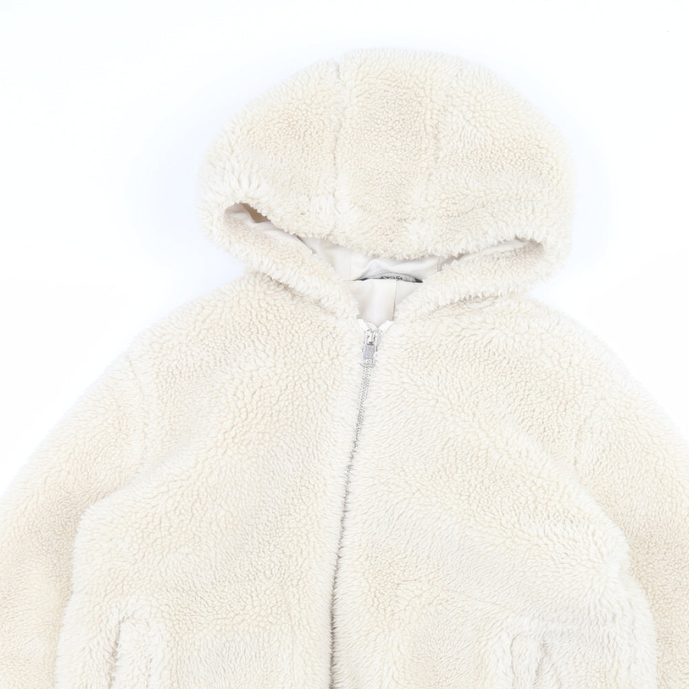 George Girls Beige   Parka Coat Size 11-12 Years