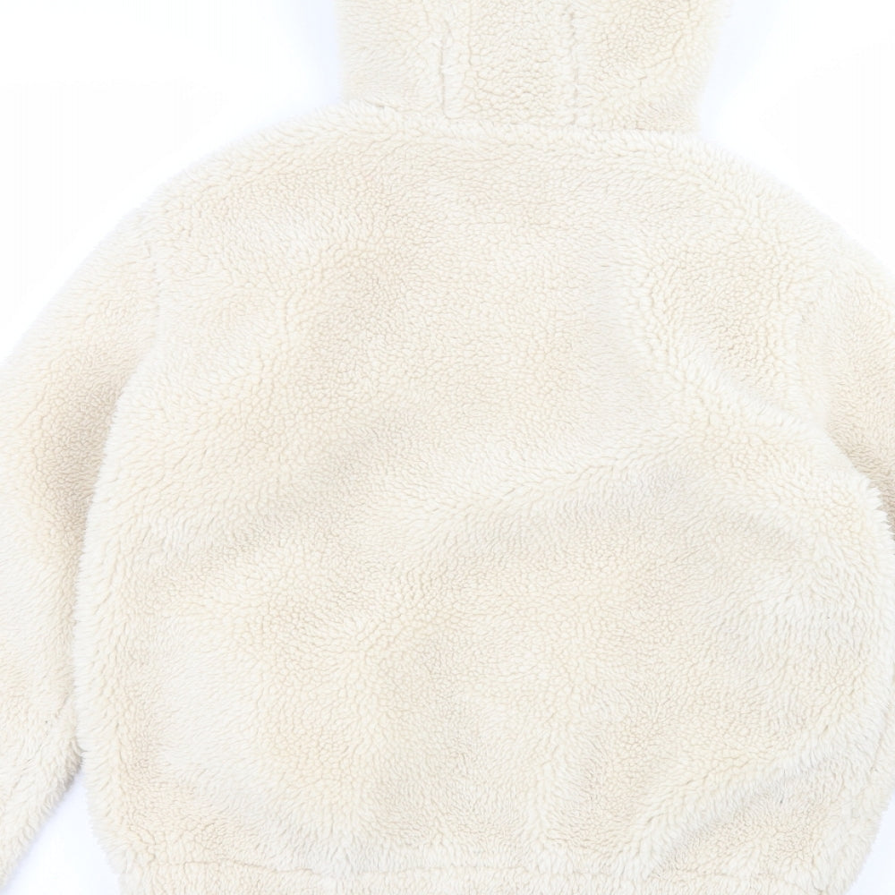 George Girls Beige   Parka Coat Size 11-12 Years