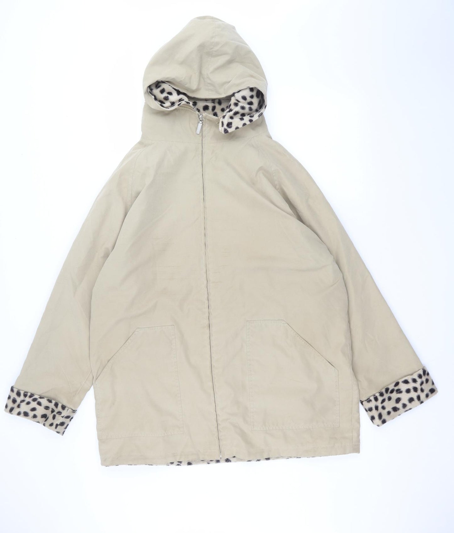 Giani Feroti Womens Brown   Parka Coat Size 16
