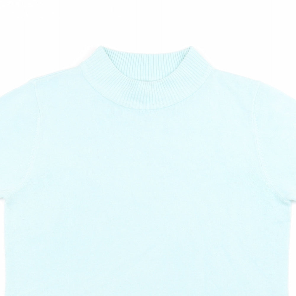 Damart Womens Blue   Basic T-Shirt Size 10