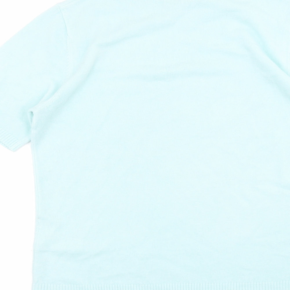 Damart Womens Blue   Basic T-Shirt Size 10