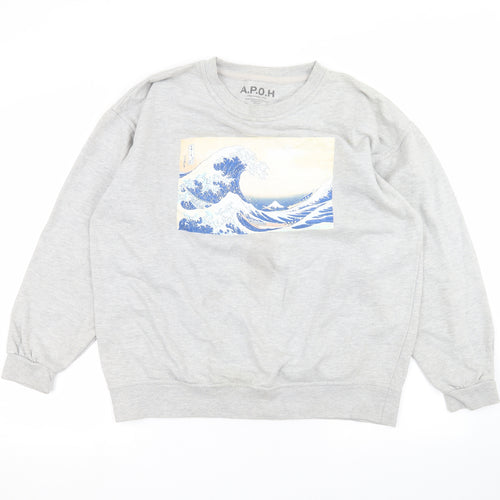 Preworn Mens Grey   Pullover Jumper Size L