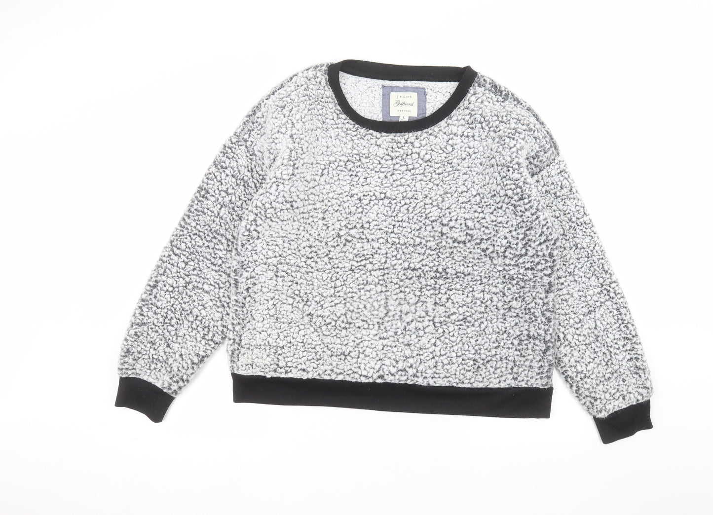 JACHS Womens Grey   Pullover Jumper Size L