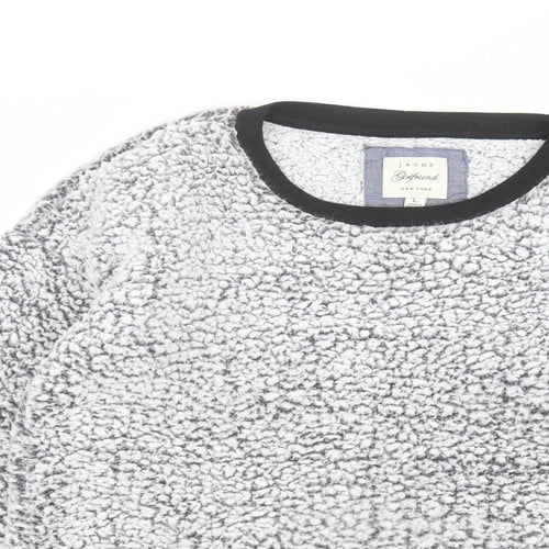 JACHS Womens Grey   Pullover Jumper Size L