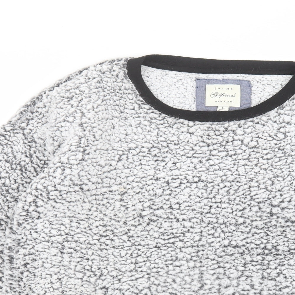 JACHS Womens Grey   Pullover Jumper Size L