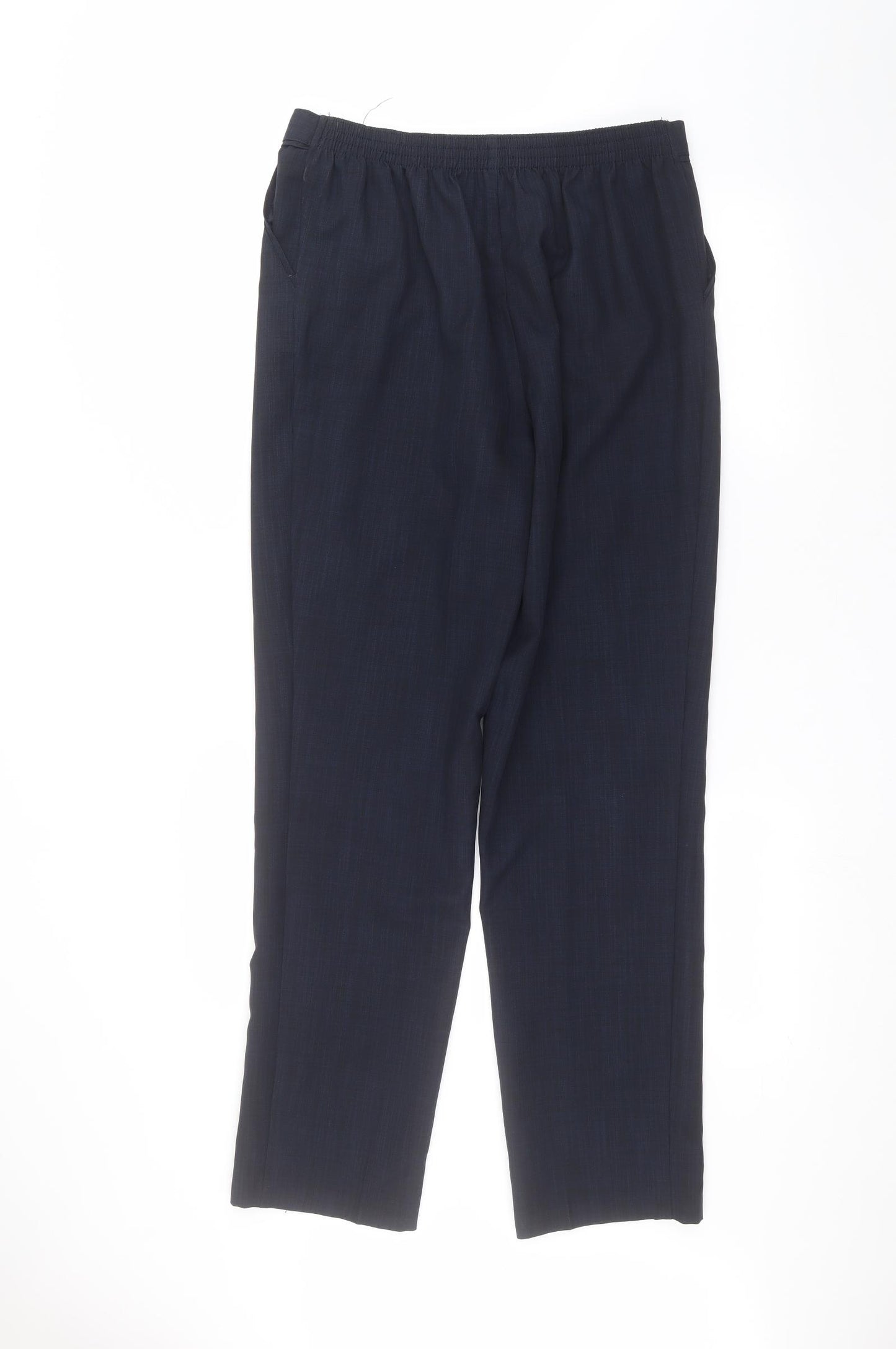 Marks and Spencer Womens Blue   Trousers  Size 12 L30 in