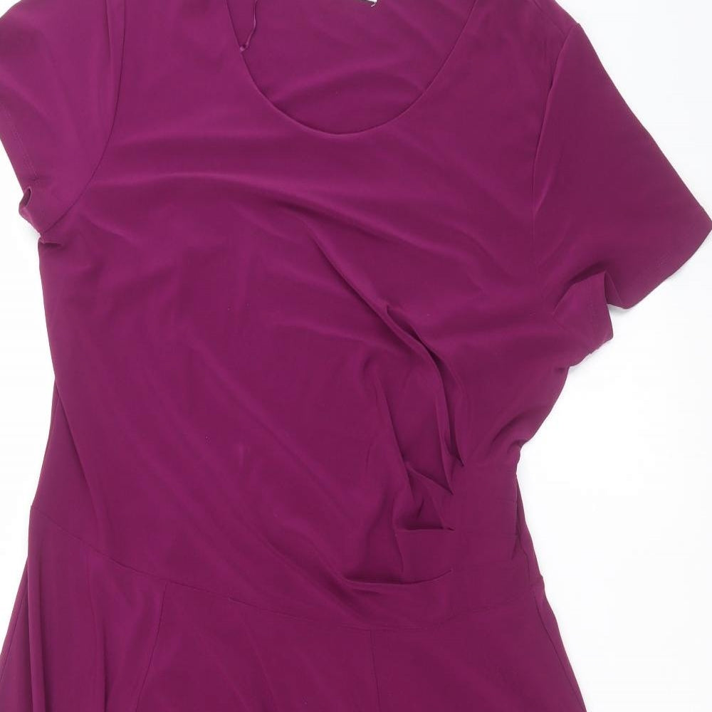 Damart Womens Purple   A-Line  Size 16