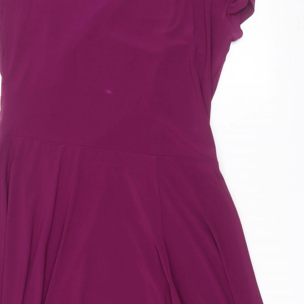 Damart Womens Purple   A-Line  Size 16