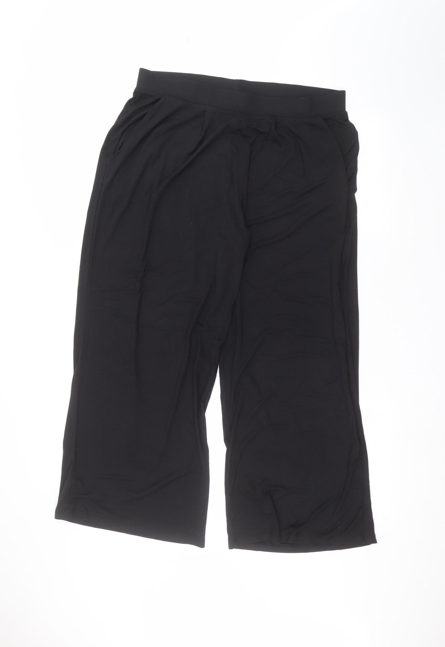 capsule  Womens Black   Trousers  Size 14 L27 in