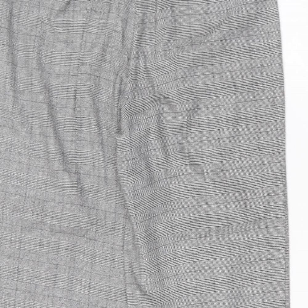 Per Una Womens Grey   Trousers  Size 14 L26 in
