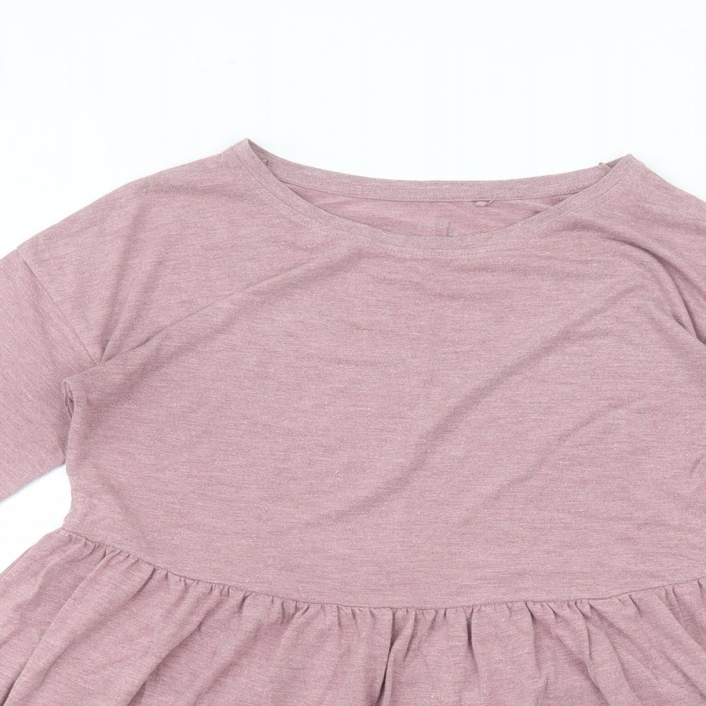 NEXT Womens Pink   Basic T-Shirt Size 8