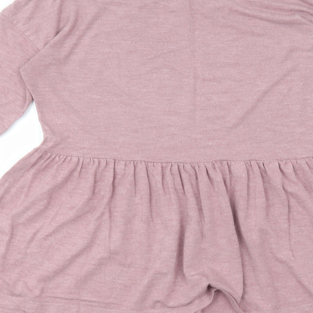 NEXT Womens Pink   Basic T-Shirt Size 8