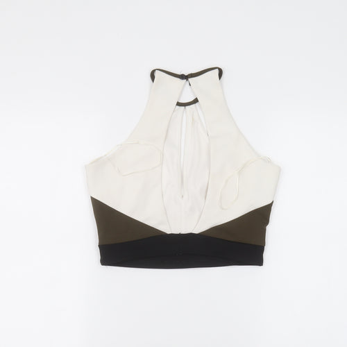 Boohoo Womens White   Basic Blouse Size 8