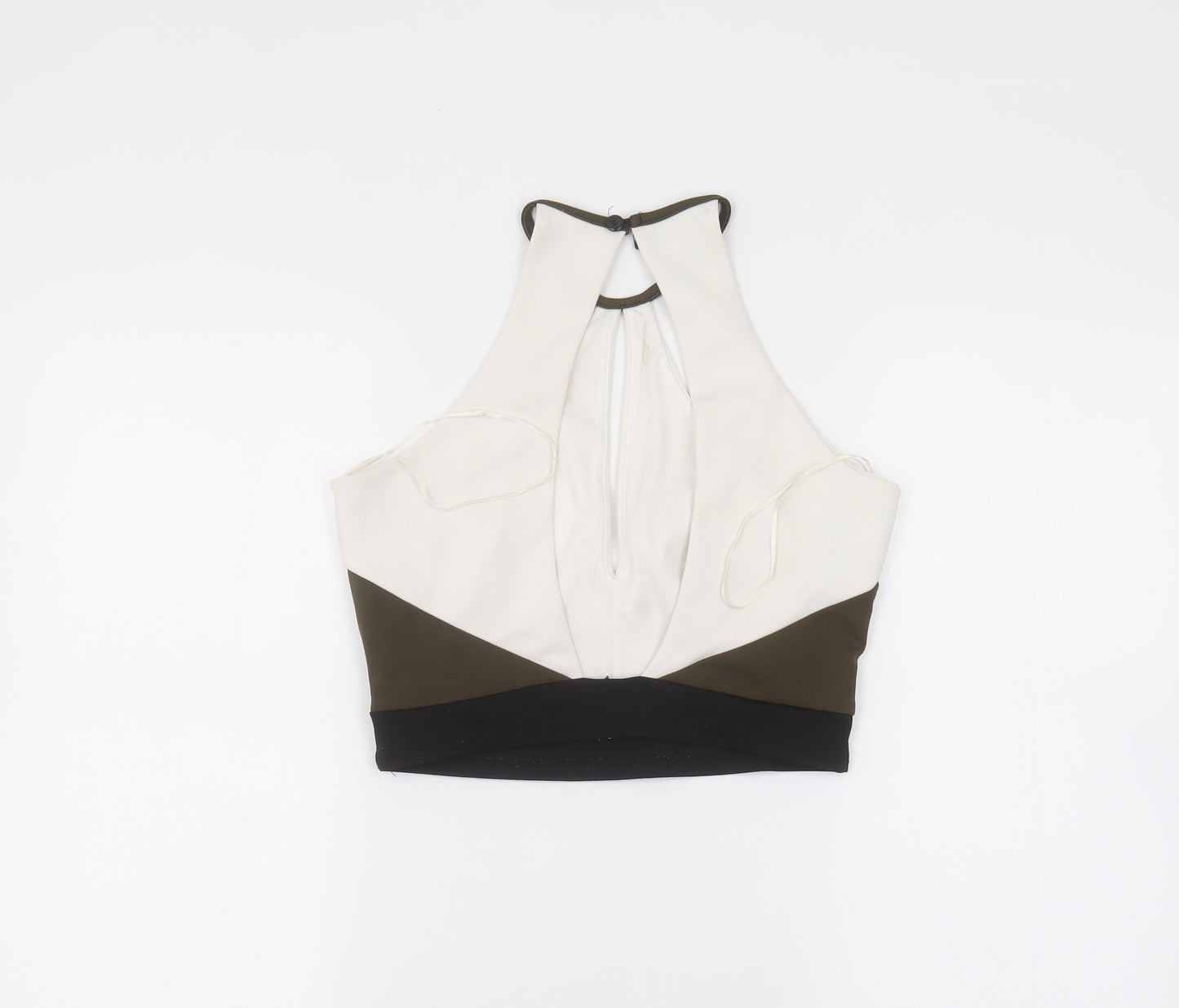 Boohoo Womens White   Basic Blouse Size 8