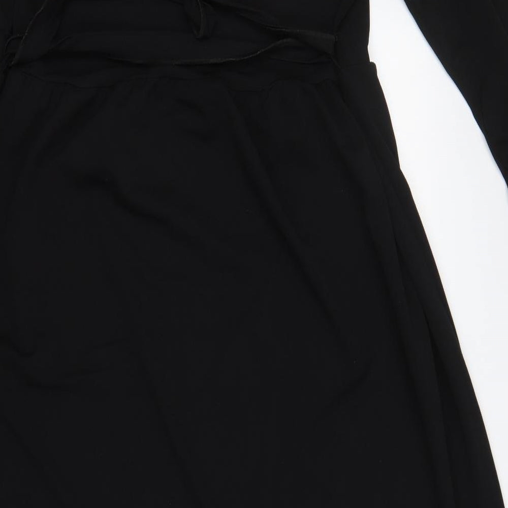 Ecesun Womens Black Floral  A-Line  Size 24