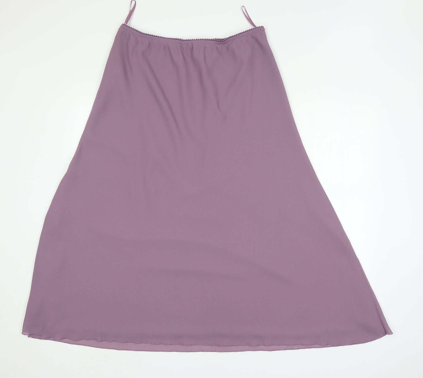 Essentials Womens Purple   A-Line Skirt Size 20  - Elastic Waist