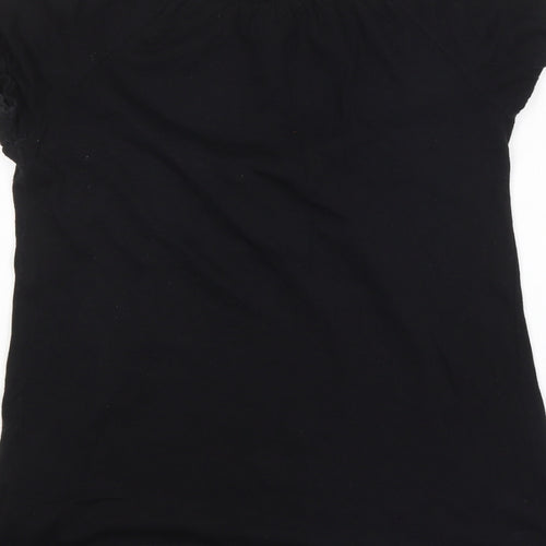 Bershka Womens Black   Basic Blouse Size M