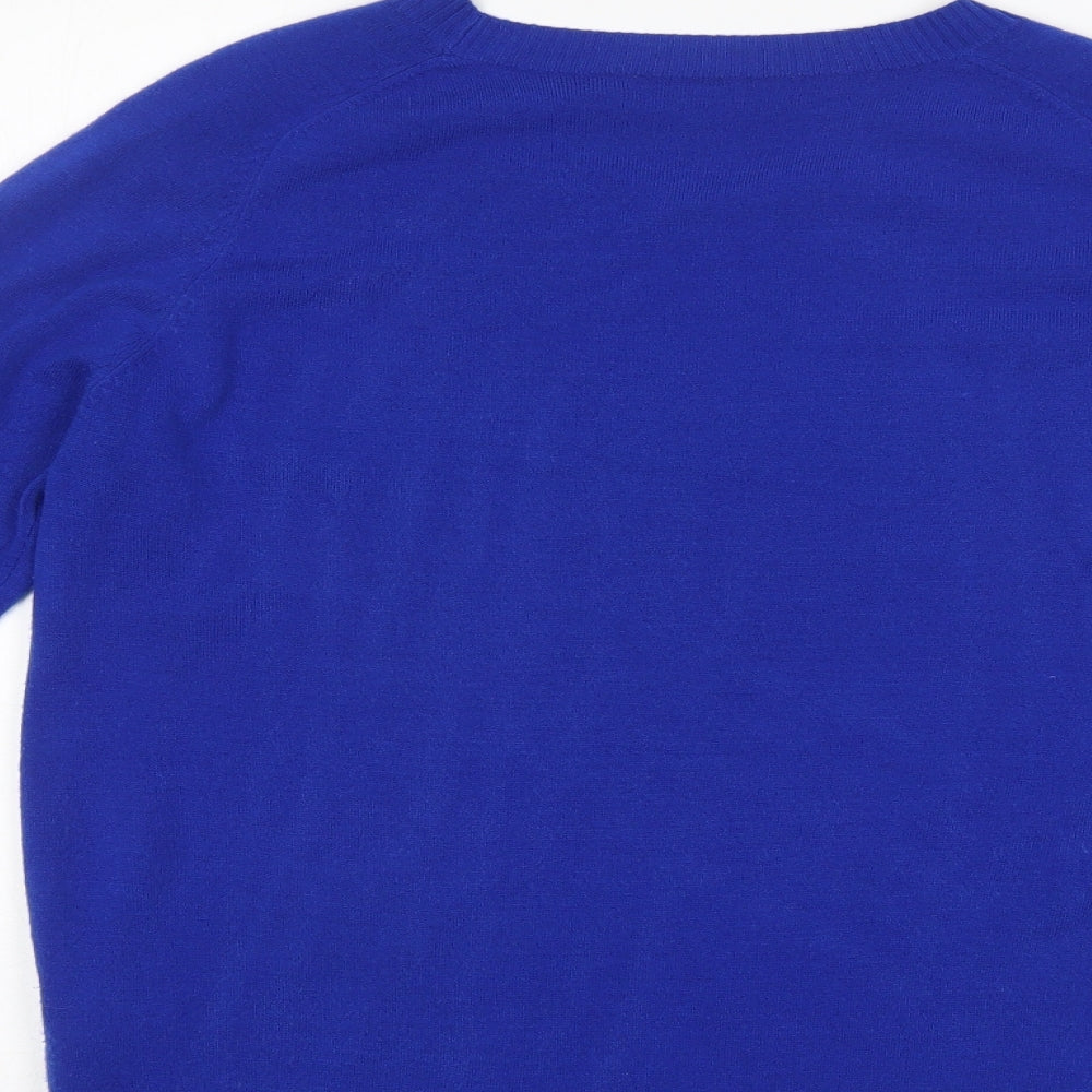 M&S Womens Blue   Pullover Jumper Size 16