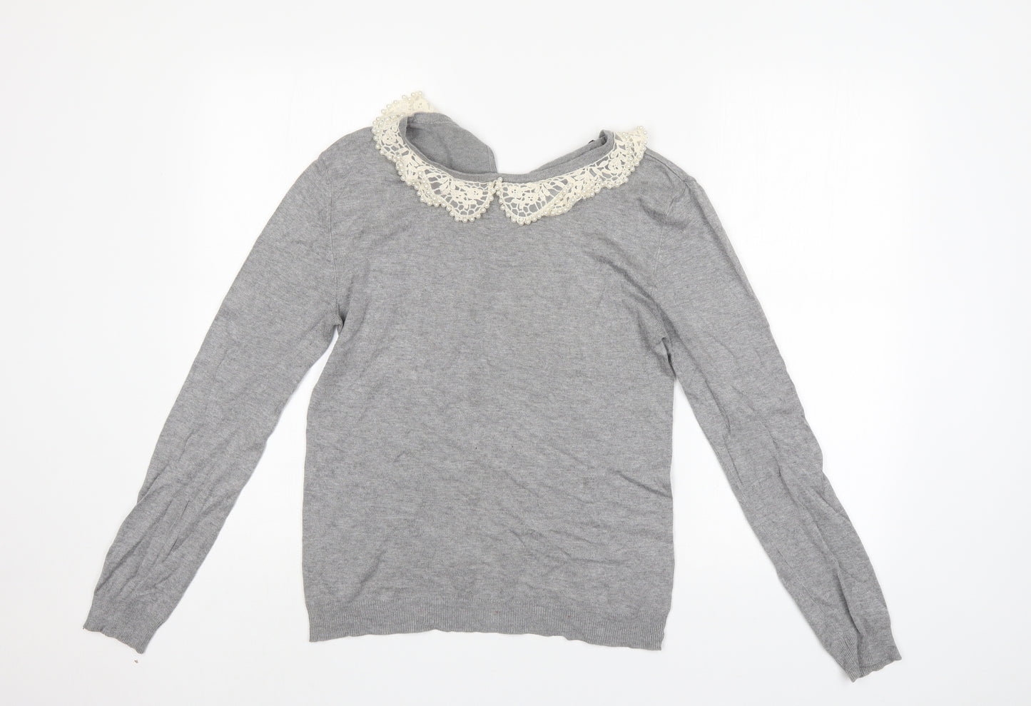 Atmosphere Womens Grey   Pullover Jumper Size 10