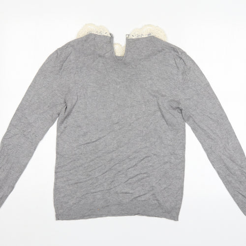 Atmosphere Womens Grey   Pullover Jumper Size 10