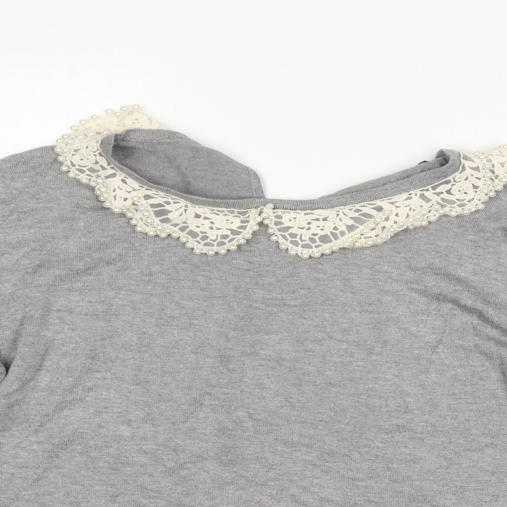 Atmosphere Womens Grey   Pullover Jumper Size 10