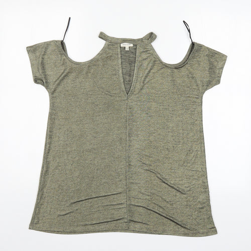 River Island Womens Green   Basic Blouse Size 8
