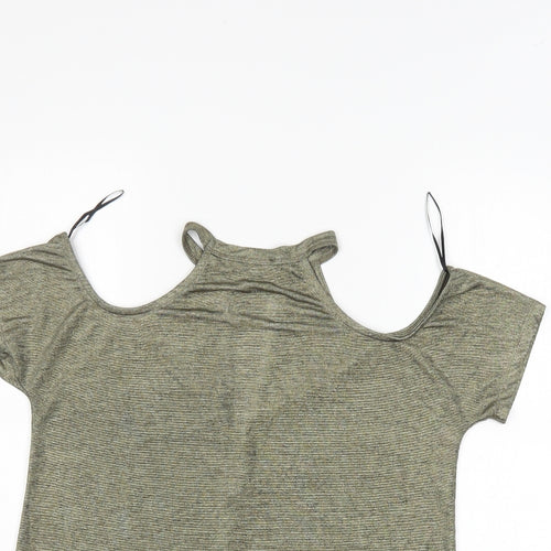 River Island Womens Green   Basic Blouse Size 8