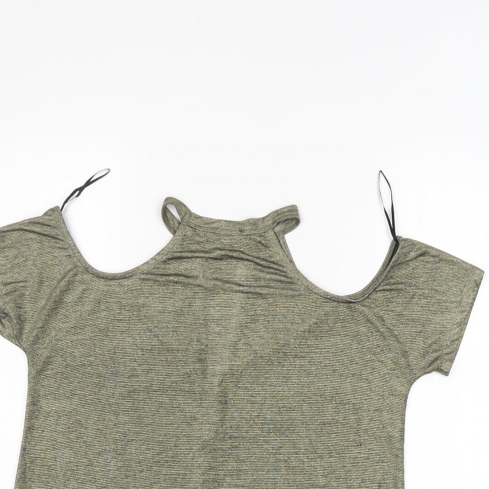 River Island Womens Green   Basic Blouse Size 8