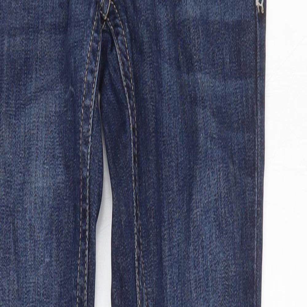 River Island Womens Blue   Straight Jeans Size 8 L29 in