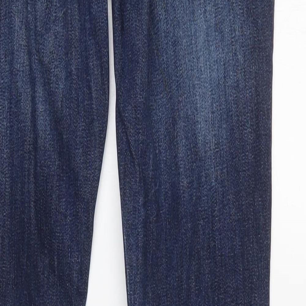 River Island Womens Blue   Straight Jeans Size 8 L29 in