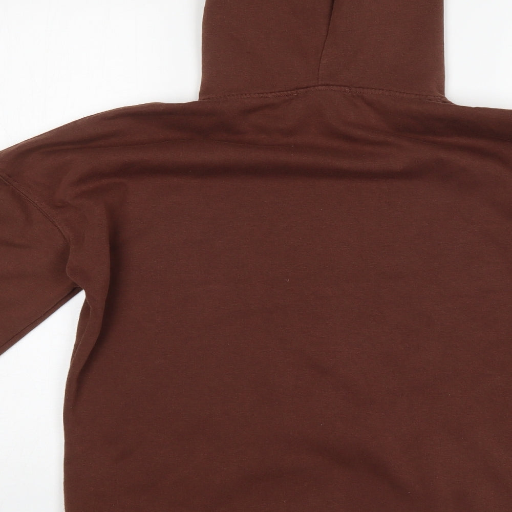 Missguided Womens Brown   Pullover Hoodie Size 8