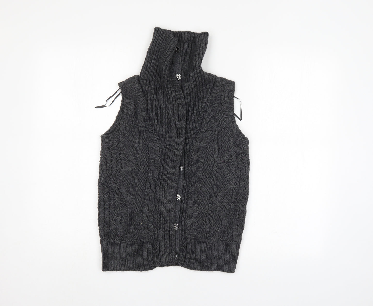 Fatface Womens Grey   Cardigan Jumper Size 10