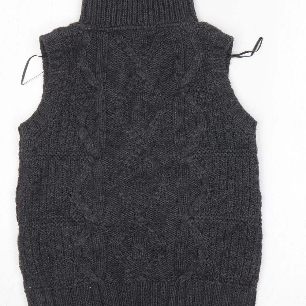 Fatface Womens Grey   Cardigan Jumper Size 10