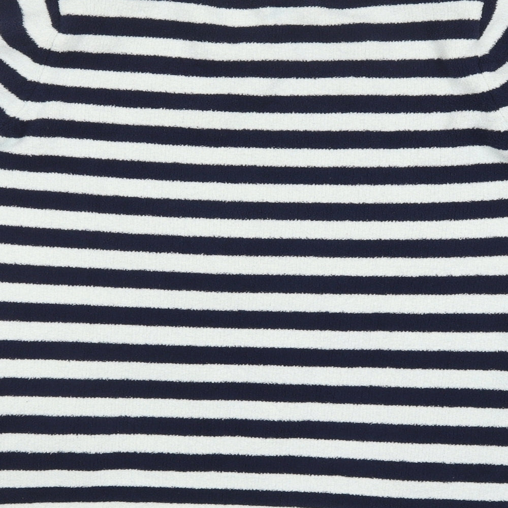 Joules Womens Blue Striped  Pullover Jumper Size 12