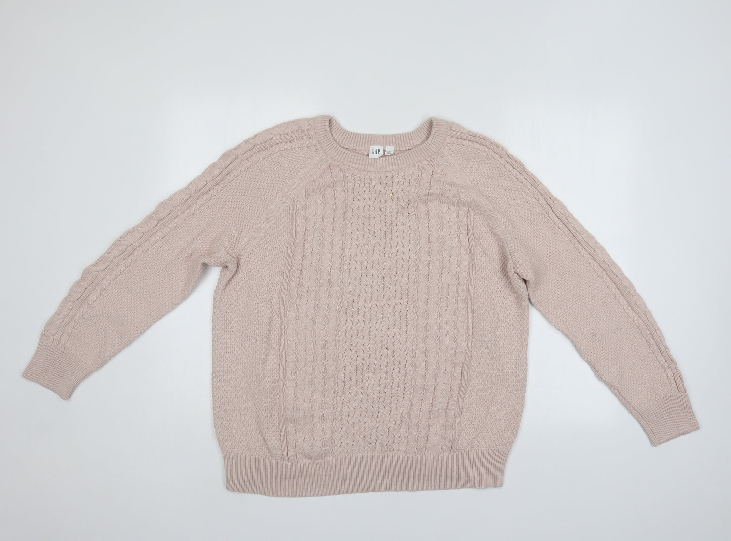 Gap Womens Pink   Pullover Jumper Size XL