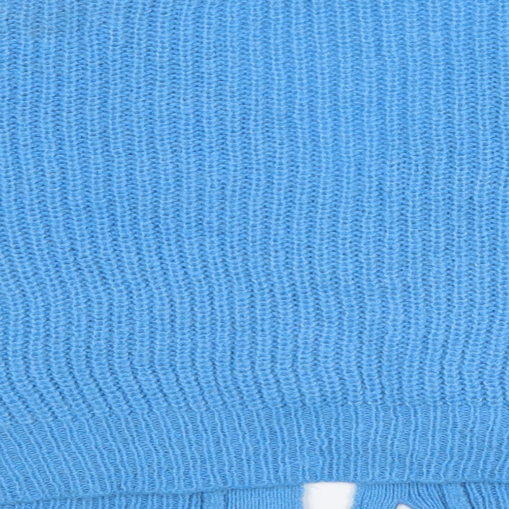River Island Womens Blue   Cardigan Jumper Size M