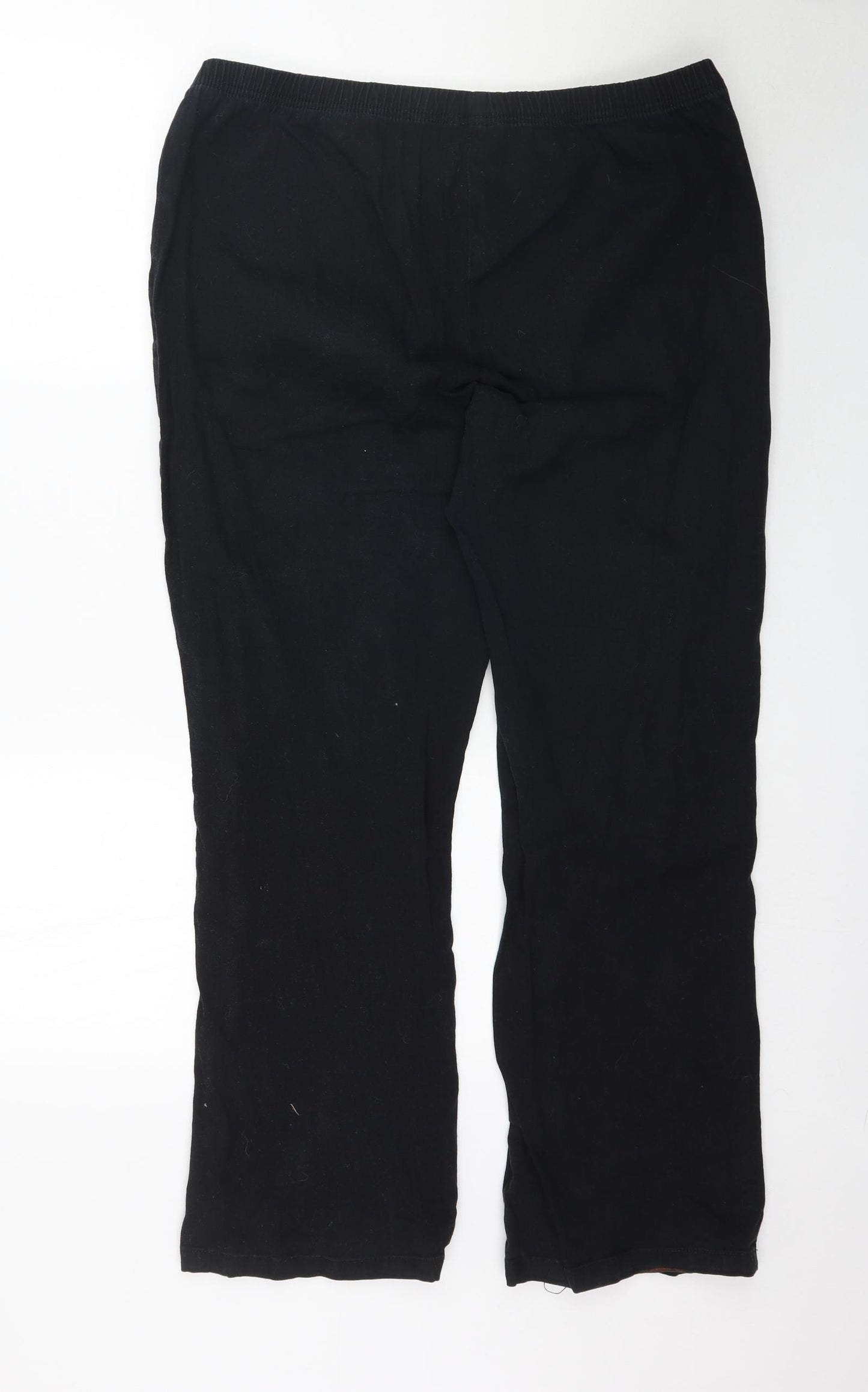 Simply Be Womens Black   Trousers  Size 24 L29 in